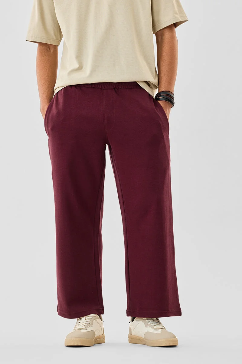 سنيتش Core Lab Knit Wide Leg Pants